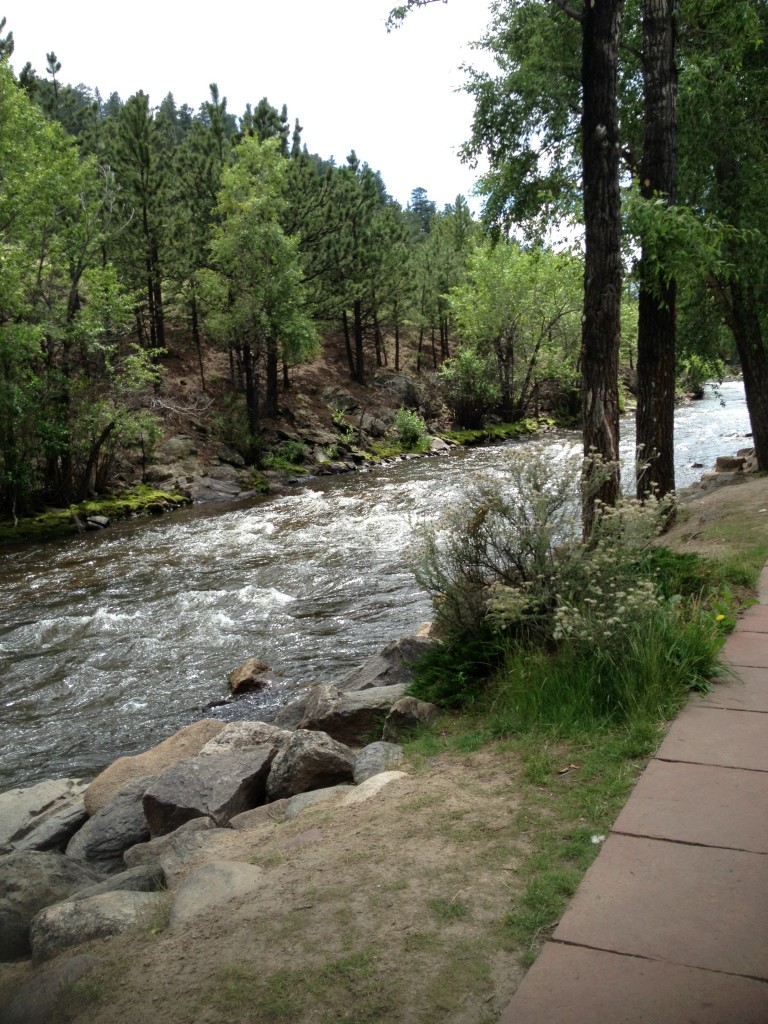 The river that runs through Estes Park