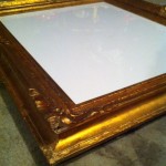 Before: My golden frame!