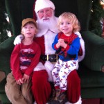 Visiting Santa!